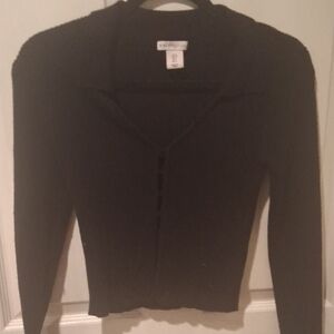 Sincerely Jules Black V-Neck Sweater